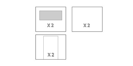 vouwtent zijwanden 4x8 met draagtas