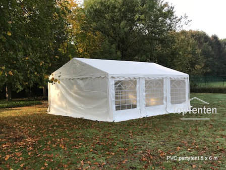 partytent 5x6 pvc