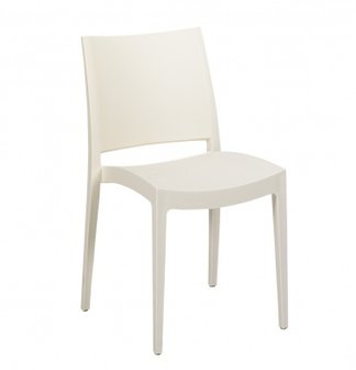 stapelbare stoel Jade white