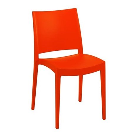 stapelbare stoel Jade orange
