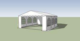 PVC Partytent 5x6m Premium