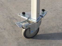 Wiel voor vouwtent - Aluminium frame